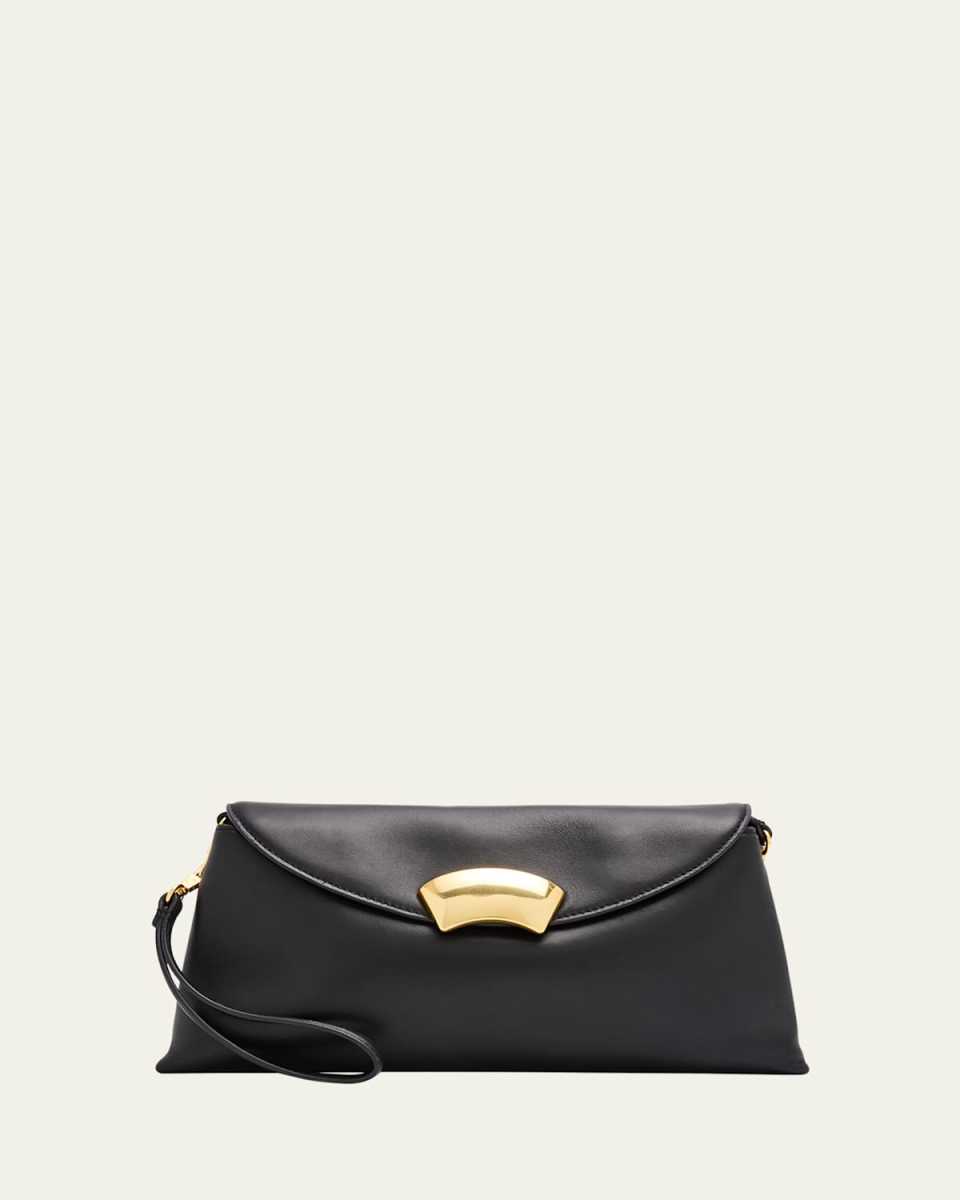 ID Dual Soft Leather Clutch Bag